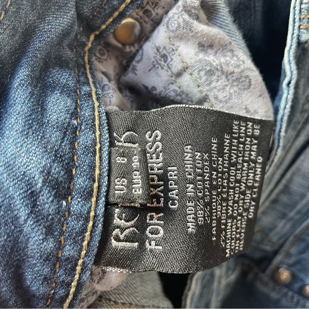 Y2K Rerock For Express Size 8‎ Jeans - Picture 4 of 6